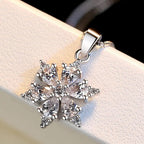 Le Collier Flocon en Argent 925, photo 4 sur 4