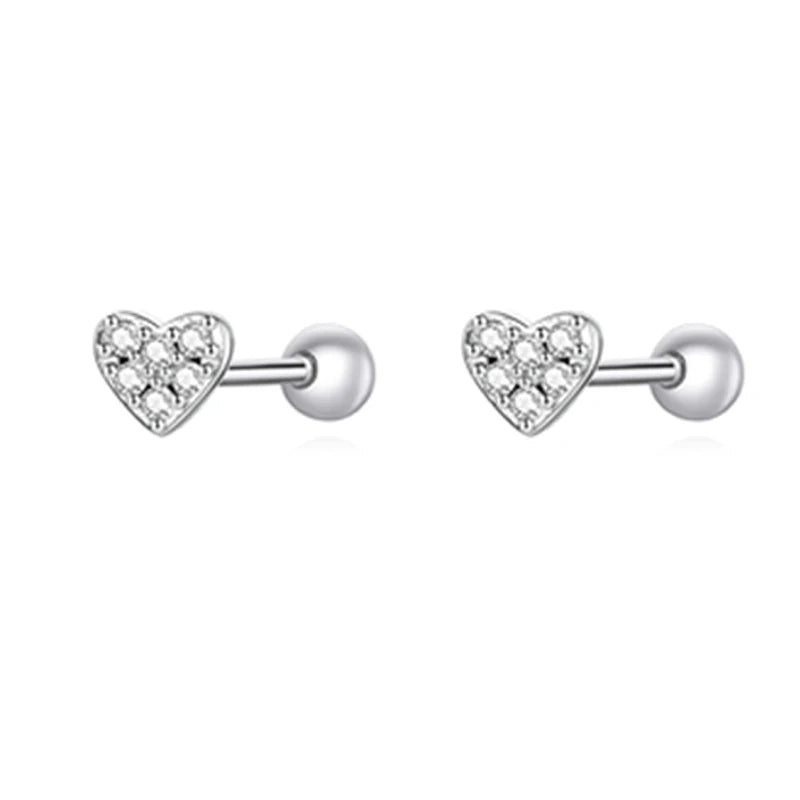 Les Puces d'Oreilles en Argent 925