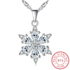Le Collier Flocon en Argent 925