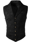 Le Gilet du Comte Noir, jacquard noir