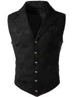 Le Gilet du Comte Noir, jacquard noir