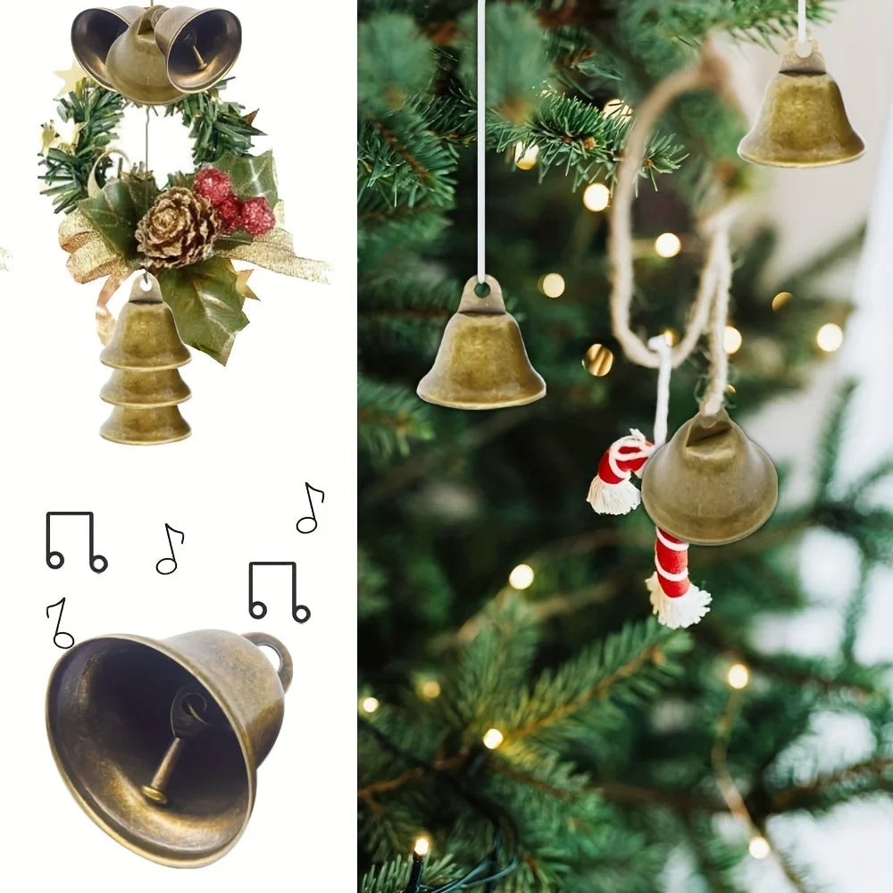 Les Clochettes de Noël en Métal (lot de 10)