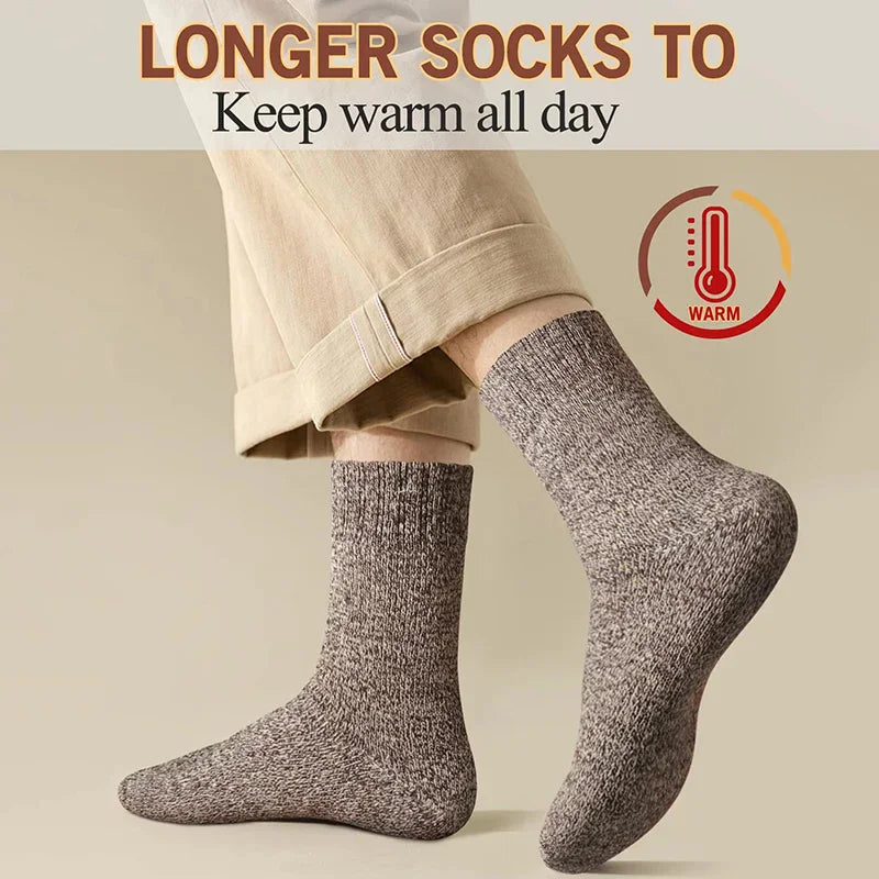 Les Chaussettes Épaisses pour Homme (lot de 3 paires)