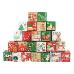 Pyramide de 24 cubes de l'Avent numérotés