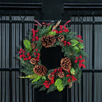 La Couronne de Noël aux Baies Rouges