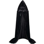 Cape en velours noir