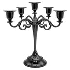 Le Candélabre de la Nuit, 5 branches, fer noir