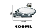 Carafe crâne 400 ml, dimensions