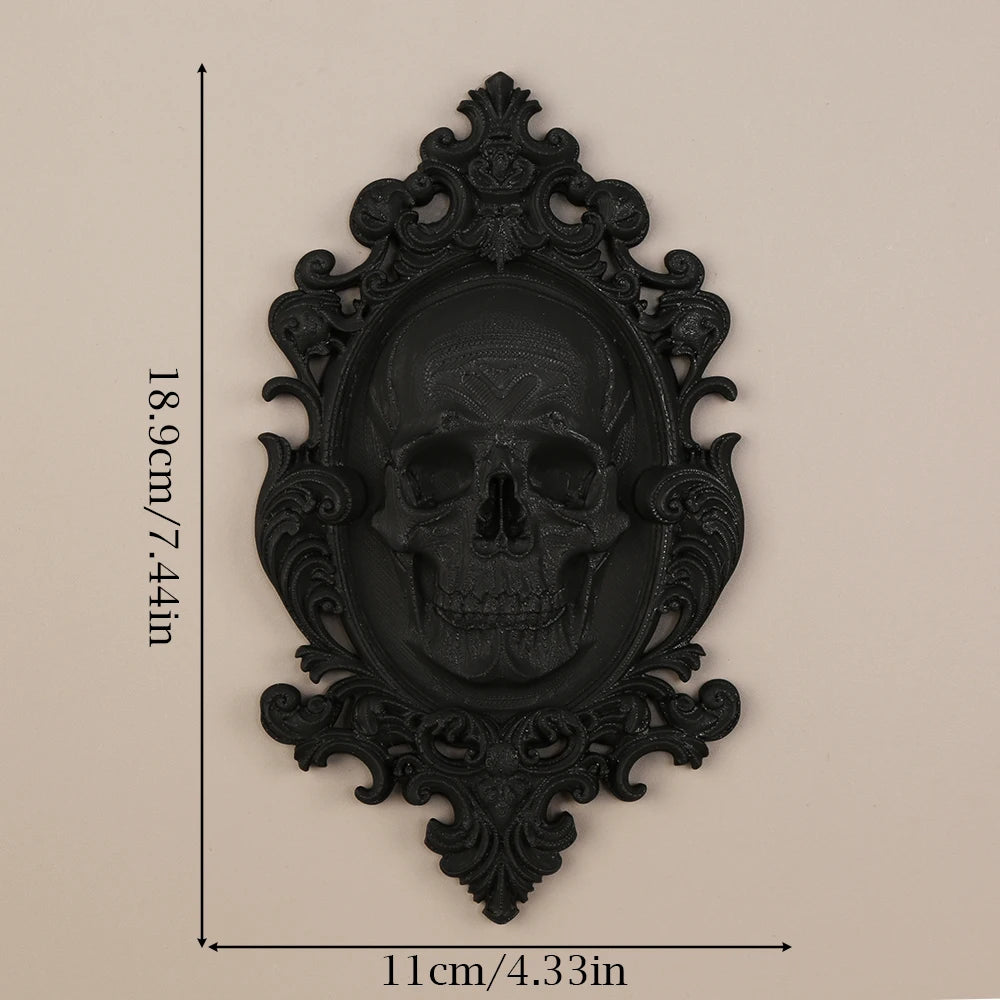 Dimensions du médaillon crâne