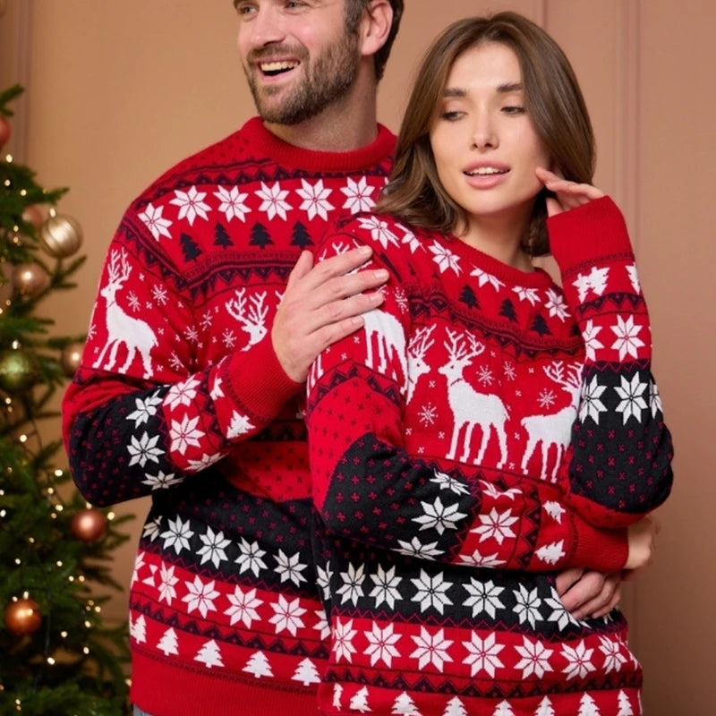 Le Pull de Noël Jacquard pour Femme et Homme, photo 7 sur 7