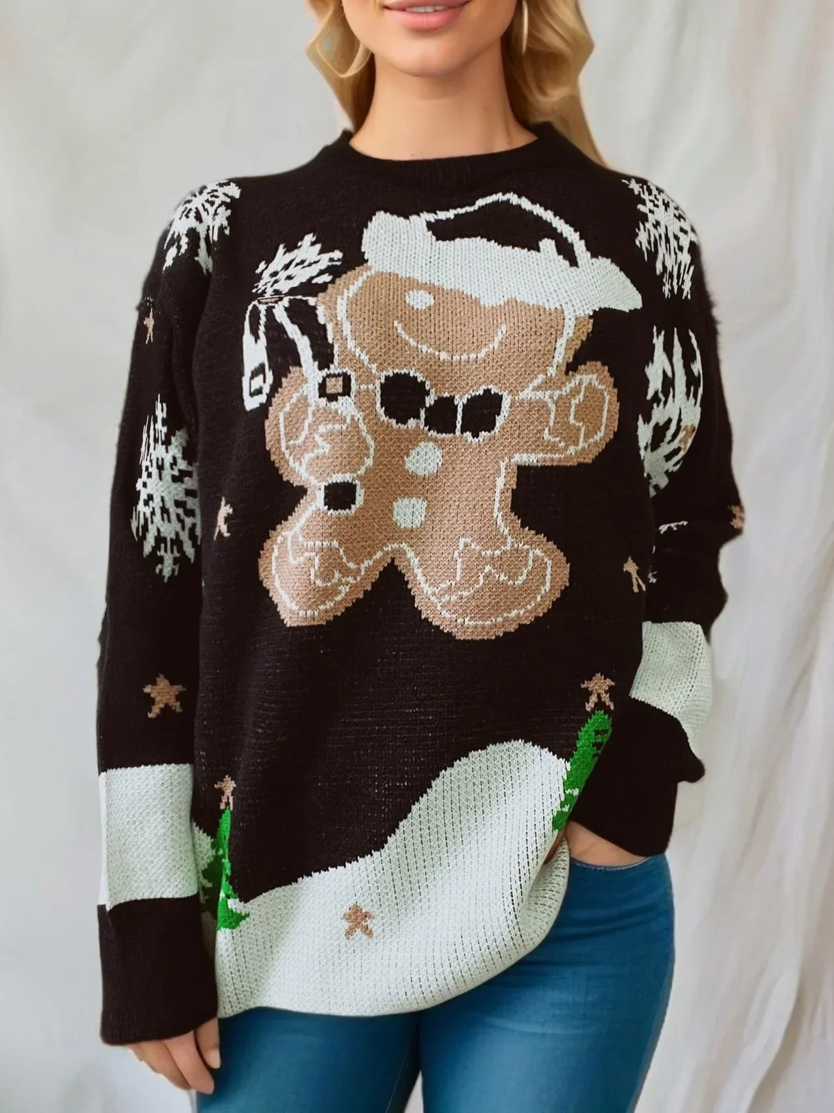 Le Pull au Bonhomme en Pain d'Épice