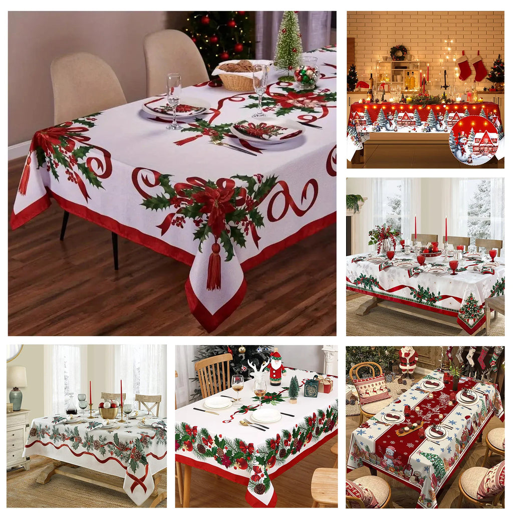 La Nappe de Noël Rectangulaire