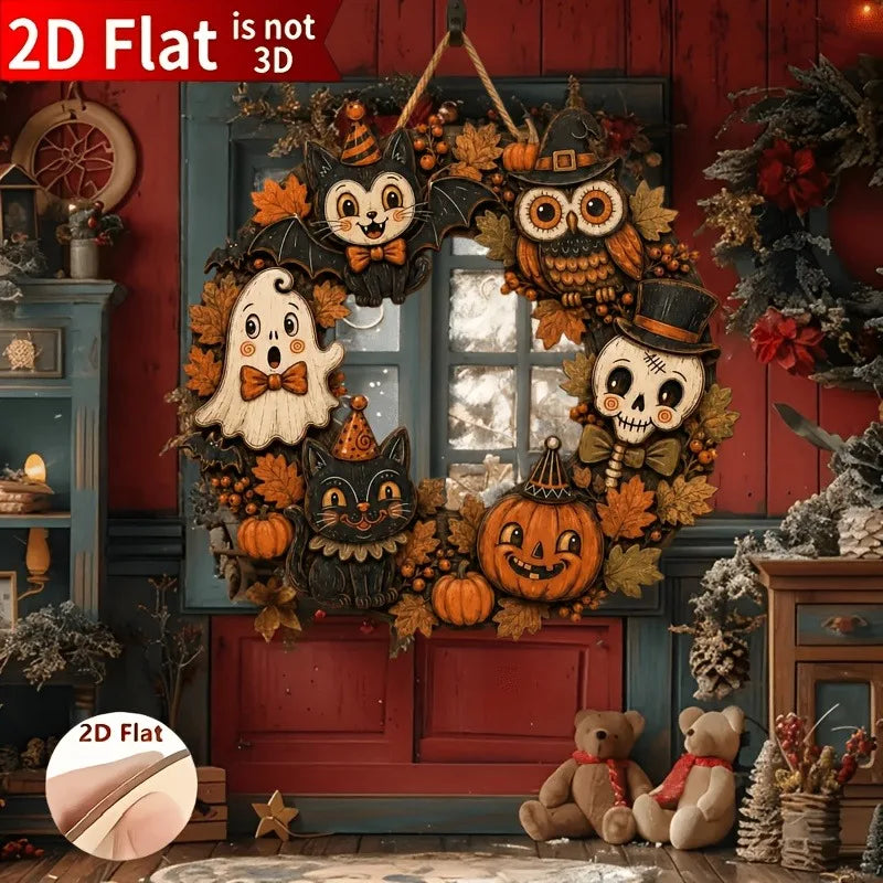La Couronne Peinte d'Halloween – vue 2