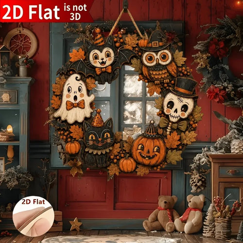 La Couronne Peinte d'Halloween – vue 2