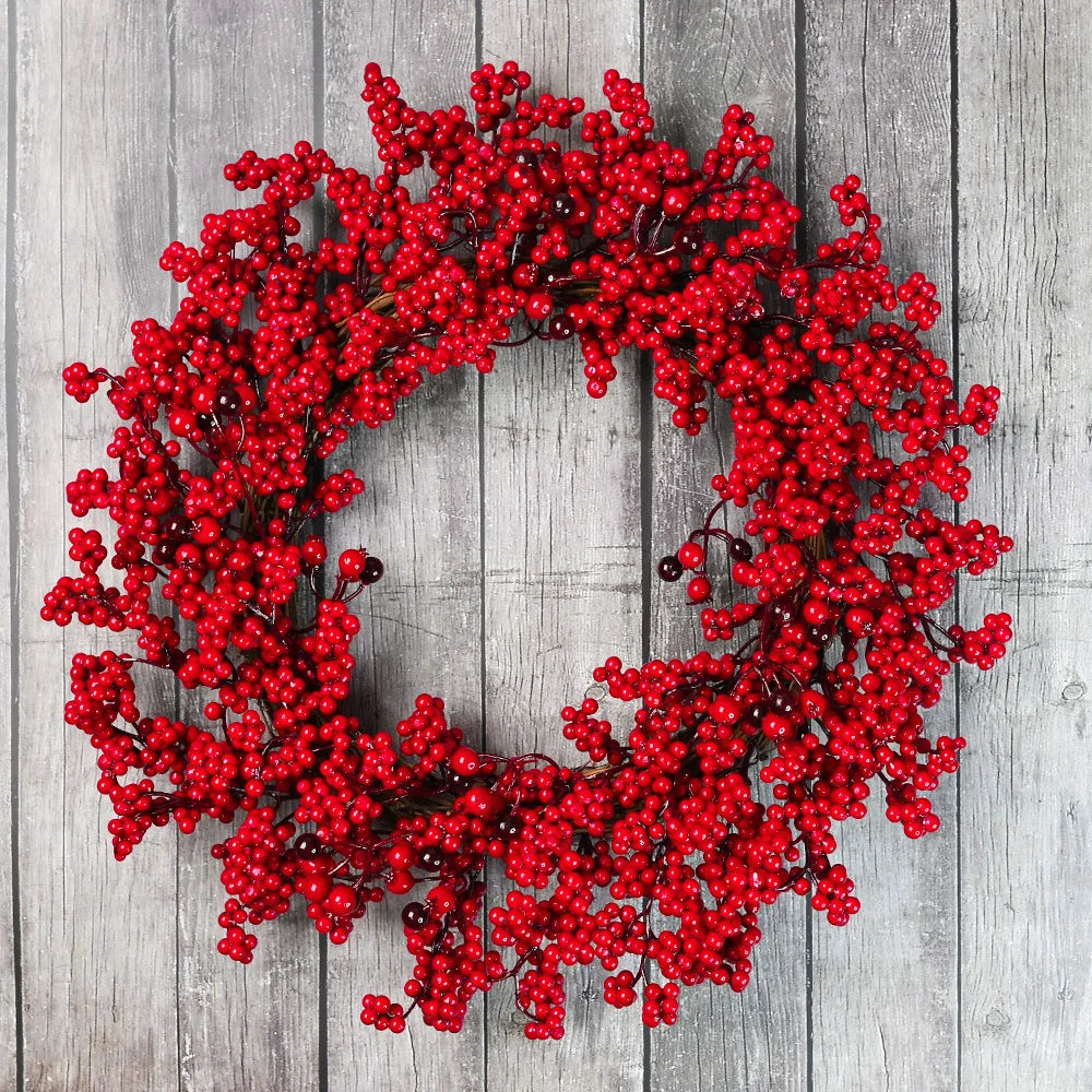 La Couronne de Noël aux Baies Rouges