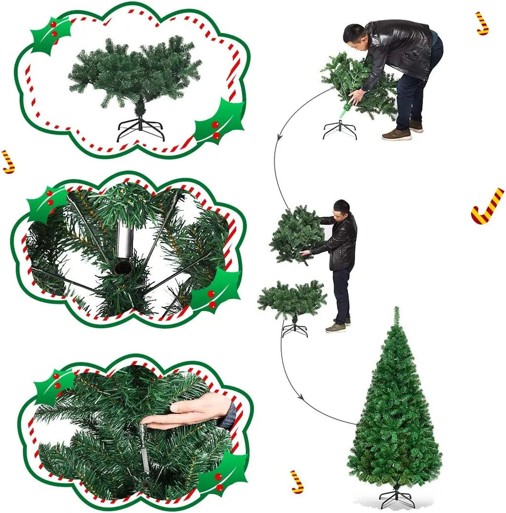 Le Sapin de Noël Artificiel Vert 180 cm, photo 4 sur 4