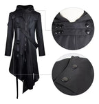 Détails des boucles du manteau