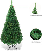 Le Sapin de Noël Artificiel Vert 180 cm, photo 2 sur 4