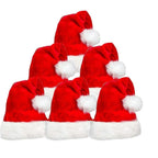 Les Bonnets de Père Noël en Peluche