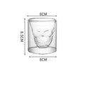 Dimensions du verre 150 ml : environ 8 × 8,5 cm
