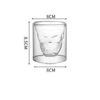 Dimensions du verre 150 ml : environ 8 × 8,5 cm