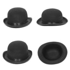 Chapeau melon sous plusieurs angles