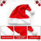 Les Bonnets de Père Noël en Peluche