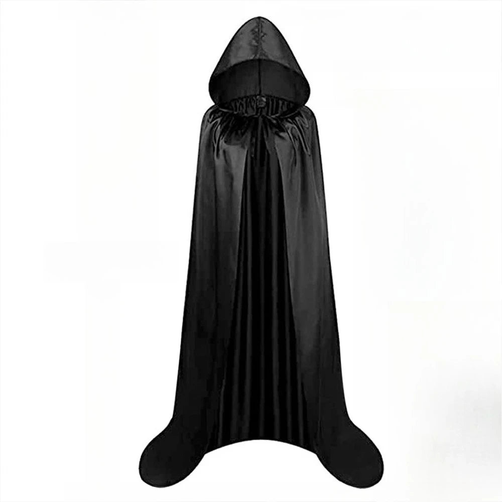 Cape satinée noire