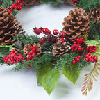 La Couronne de Noël aux Baies Rouges