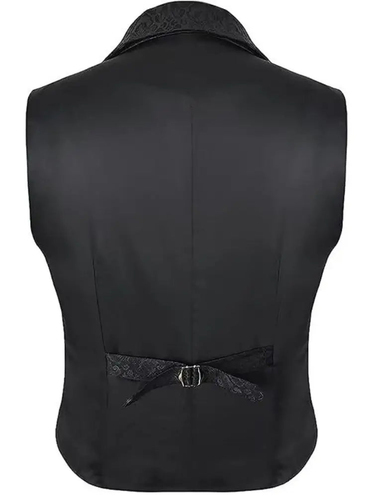Dos du gilet avec patte de serrage
