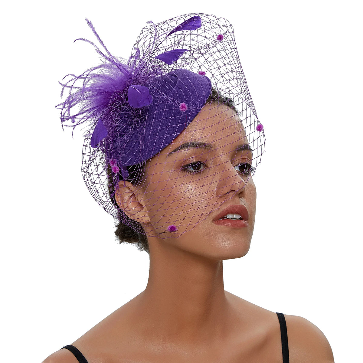 Le Bibi à Voilette – Violet
