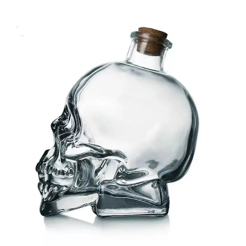 Carafe crâne avec bouchon en liège