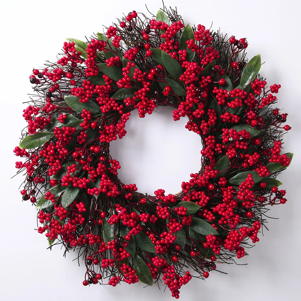 La Couronne de Noël aux Baies Rouges