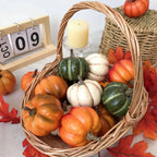 Citrouilles dans un panier