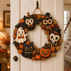 La Couronne Peinte d'Halloween