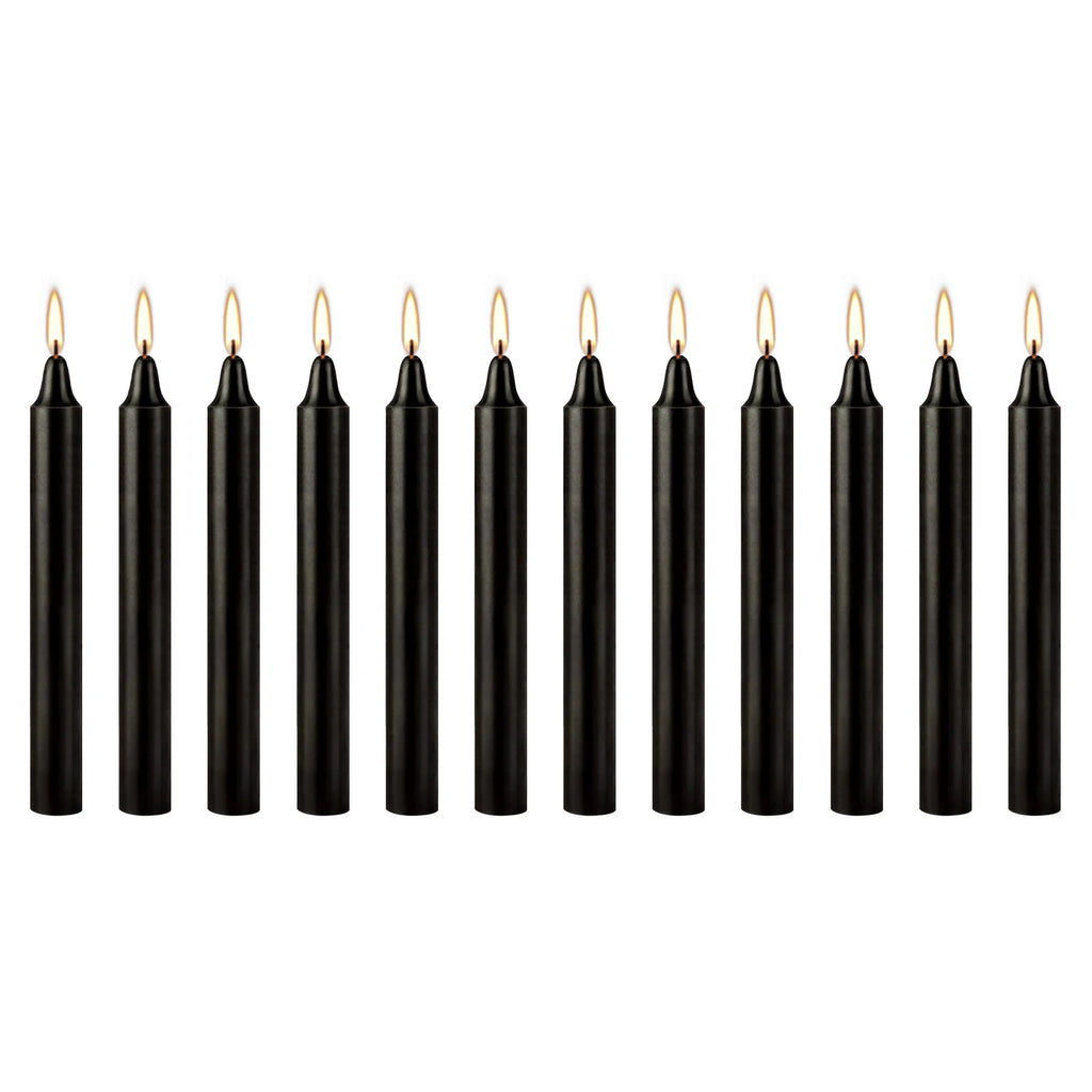Les Bougies du Rituel, 12 bougies noires