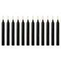 Les Bougies du Rituel, 12 bougies noires
