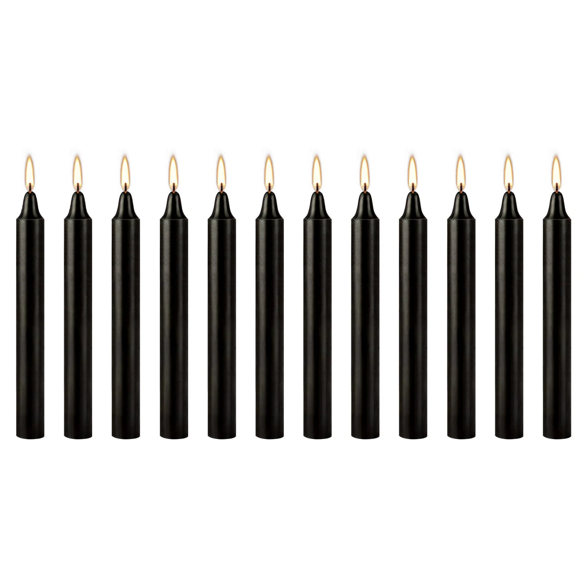 Les Bougies du Rituel, 12 bougies noires