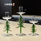 Le Bougeoir Sapin en Verre