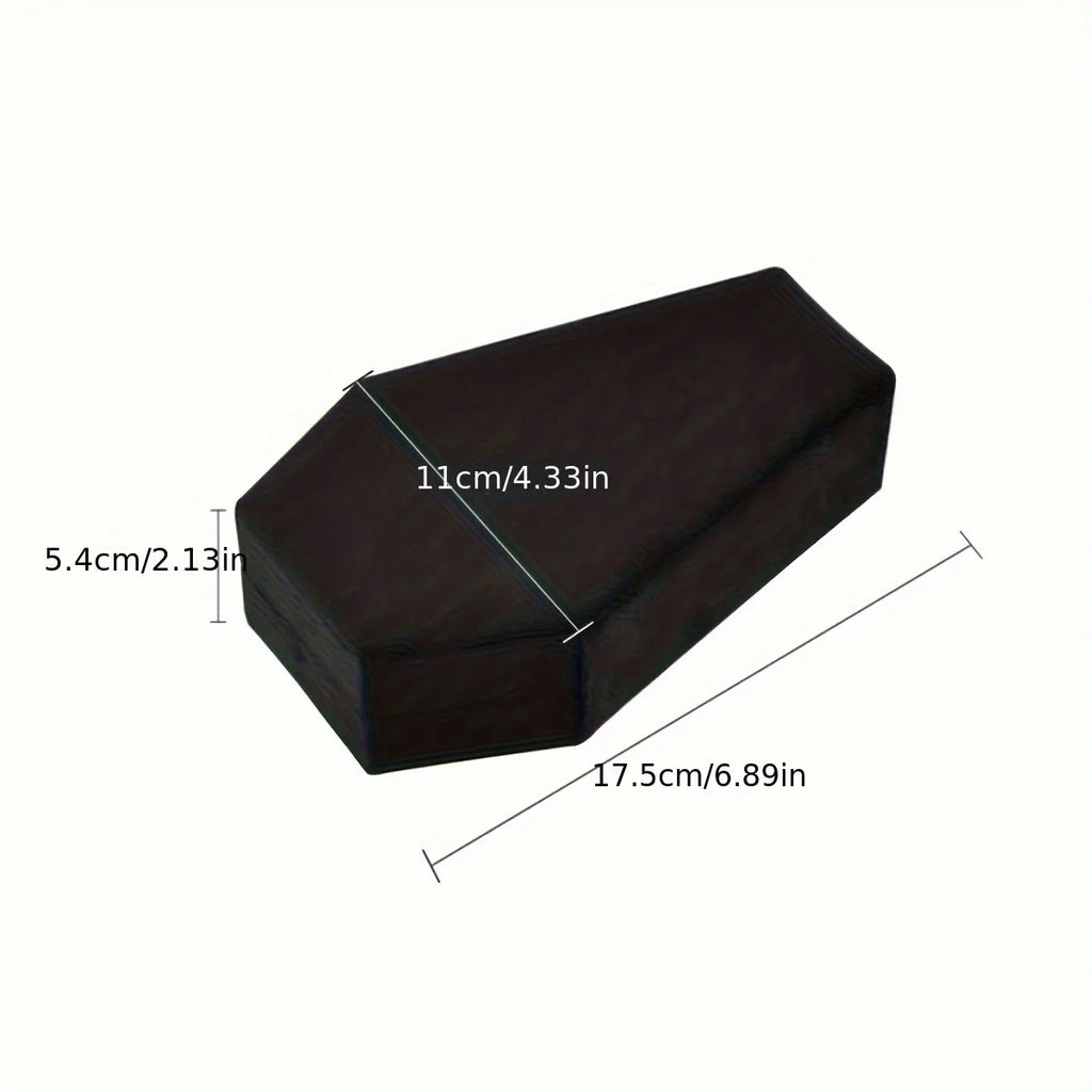 Dimensions de la boîte cercueil : environ 17,5 × 11 × 5,4 cm
