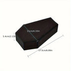 Dimensions de la boîte cercueil : environ 17,5 × 11 × 5,4 cm
