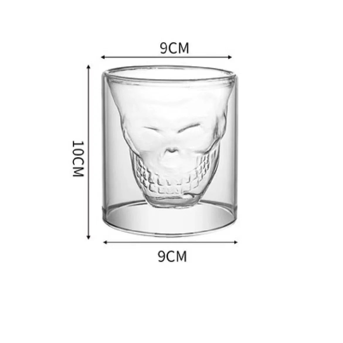 Dimensions du verre 250 ml : environ 9 × 10 cm