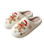 Les Pantoufles de Noël Brodées