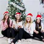 Les Bonnets de Père Noël en Peluche