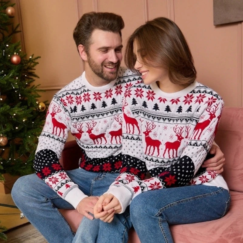 Le Pull de Noël Jacquard pour Femme et Homme, photo 5 sur 7