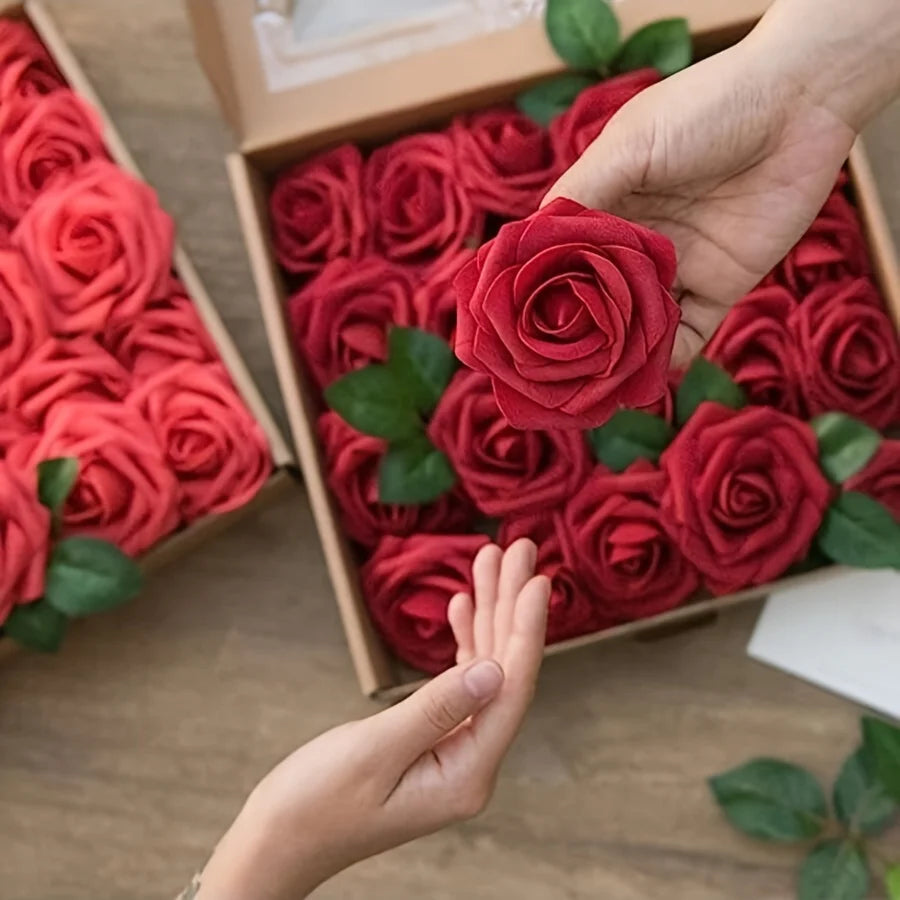 Bouquet de roses rouges