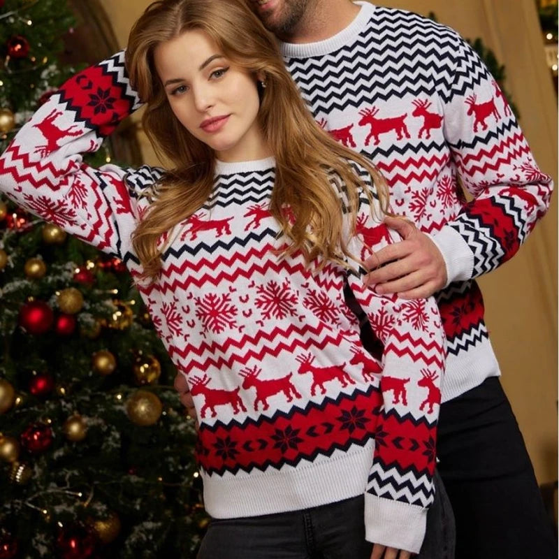 Le Pull de Noël Jacquard pour Femme et Homme, photo 6 sur 7